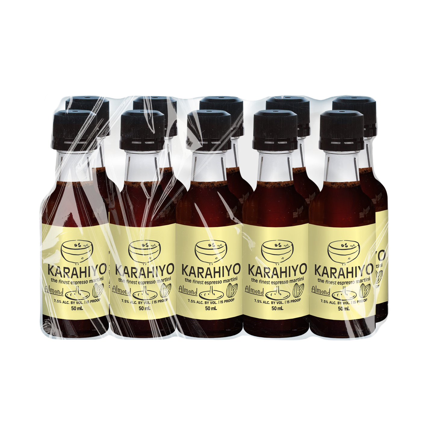 Karahiyo ™ 7.5% de vodka con almendras