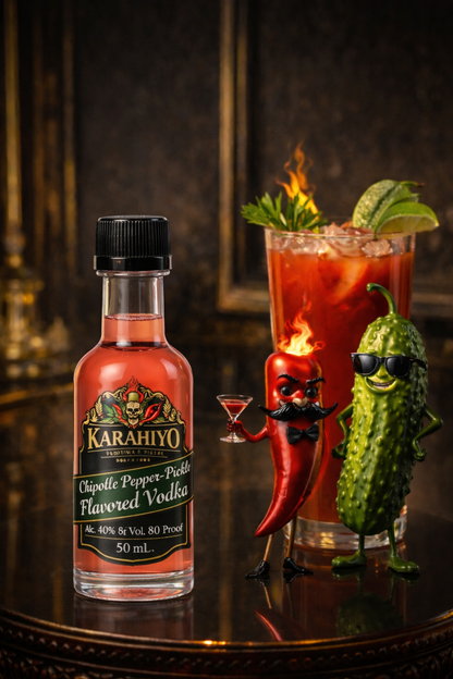Chipotle Pickle flavored Vodka