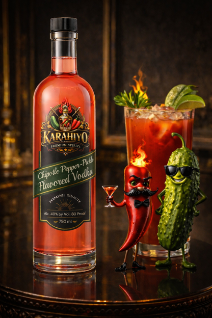 Chipotle Pickle flavored Vodka