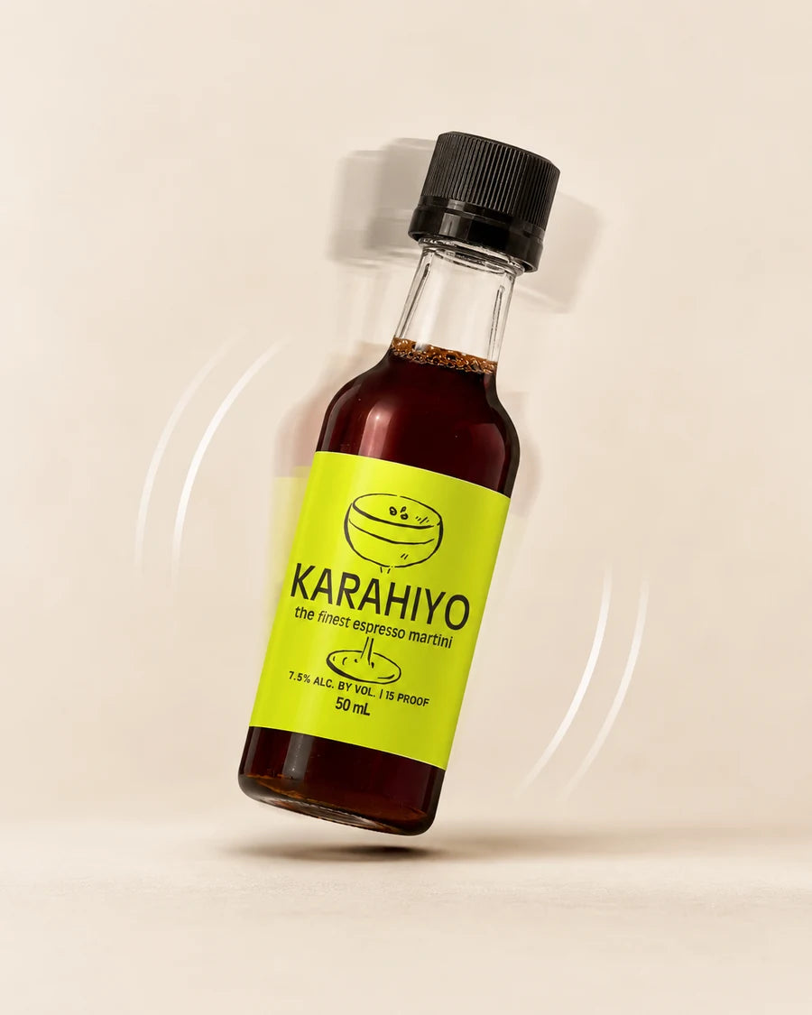 Karahiyo Original bottle being shaken
